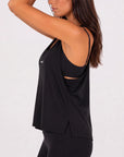 Ladies backless tank top
