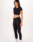 Crossed Waist Leggings