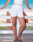Ladies Polka Dots Biker Shorts