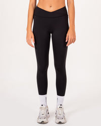 Crossed Waist Leggings
