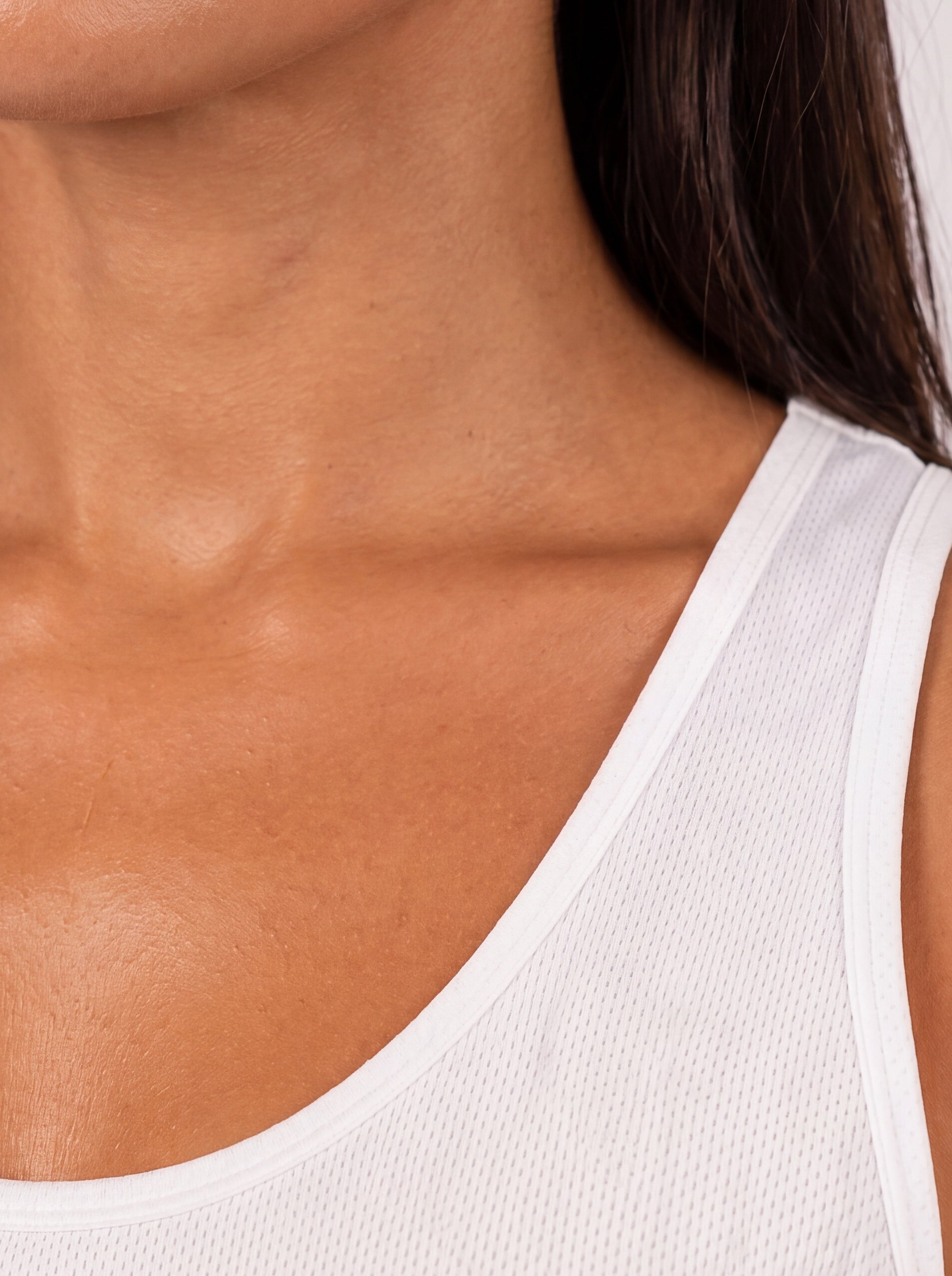 Ladies backless tank top