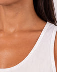Ladies backless tank top