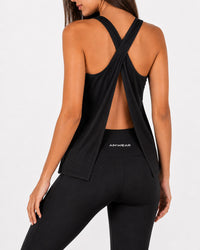 Ladies backless tank top