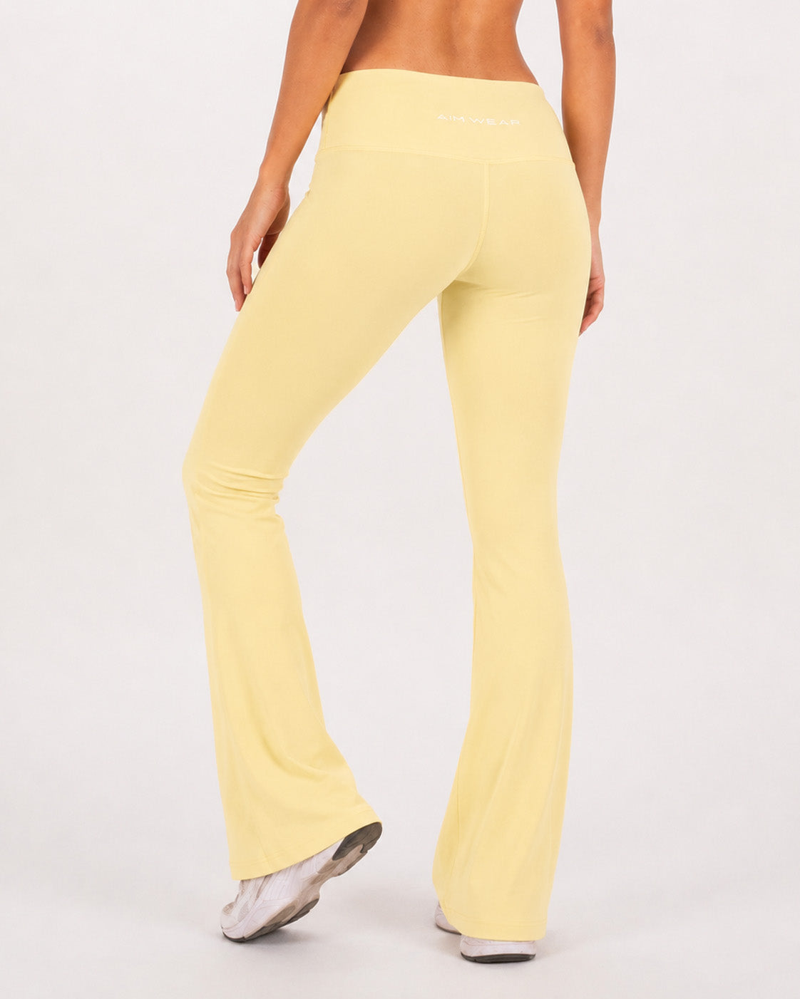 Crossed Waist Flare Pants
