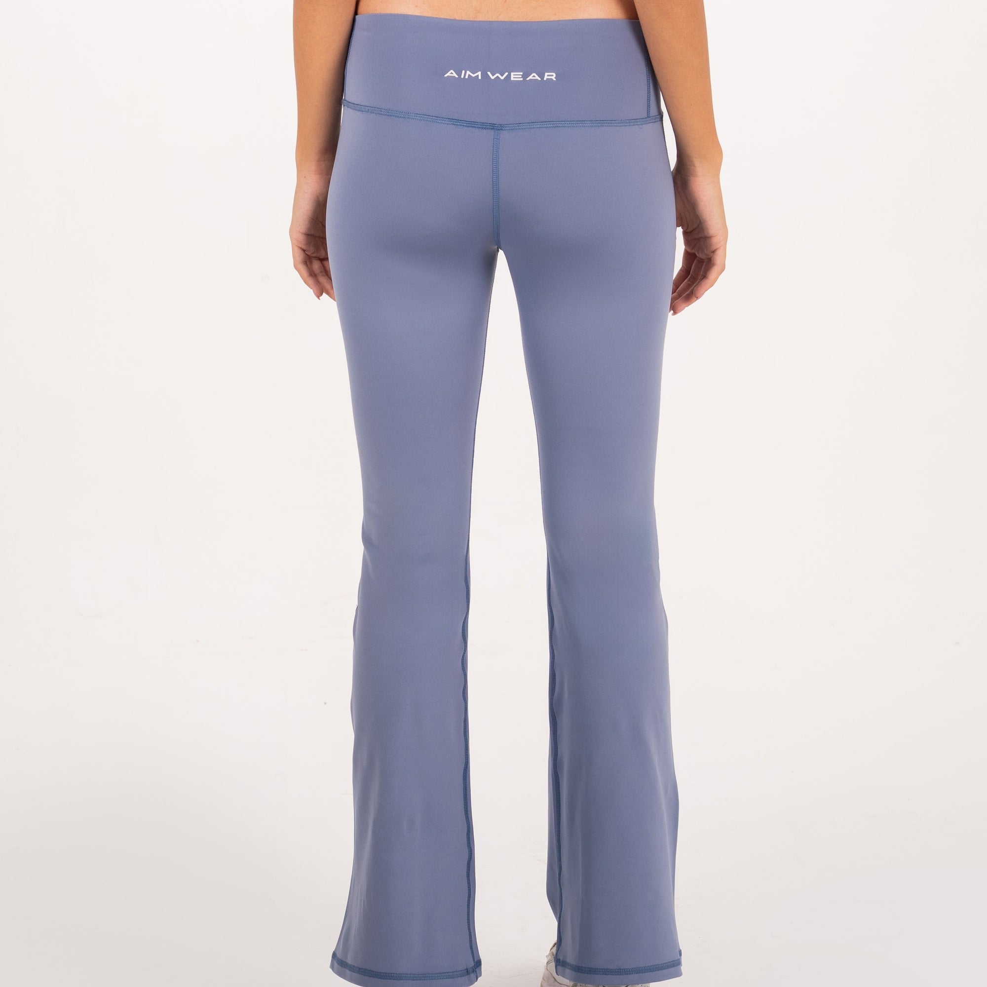 Crossed Waist Flare Pants